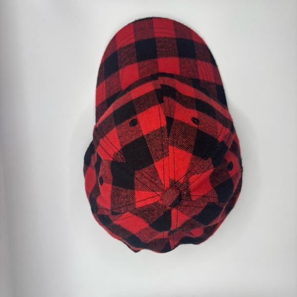 Wuke “Elmer Fudd” Red and Black Checkered Men’s Cap - Picture 4 of 7